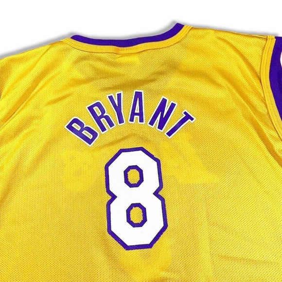 Y2K Kobe Bryant Lakers NBA Basketball Jersey - (S) - Picture 4 of 4